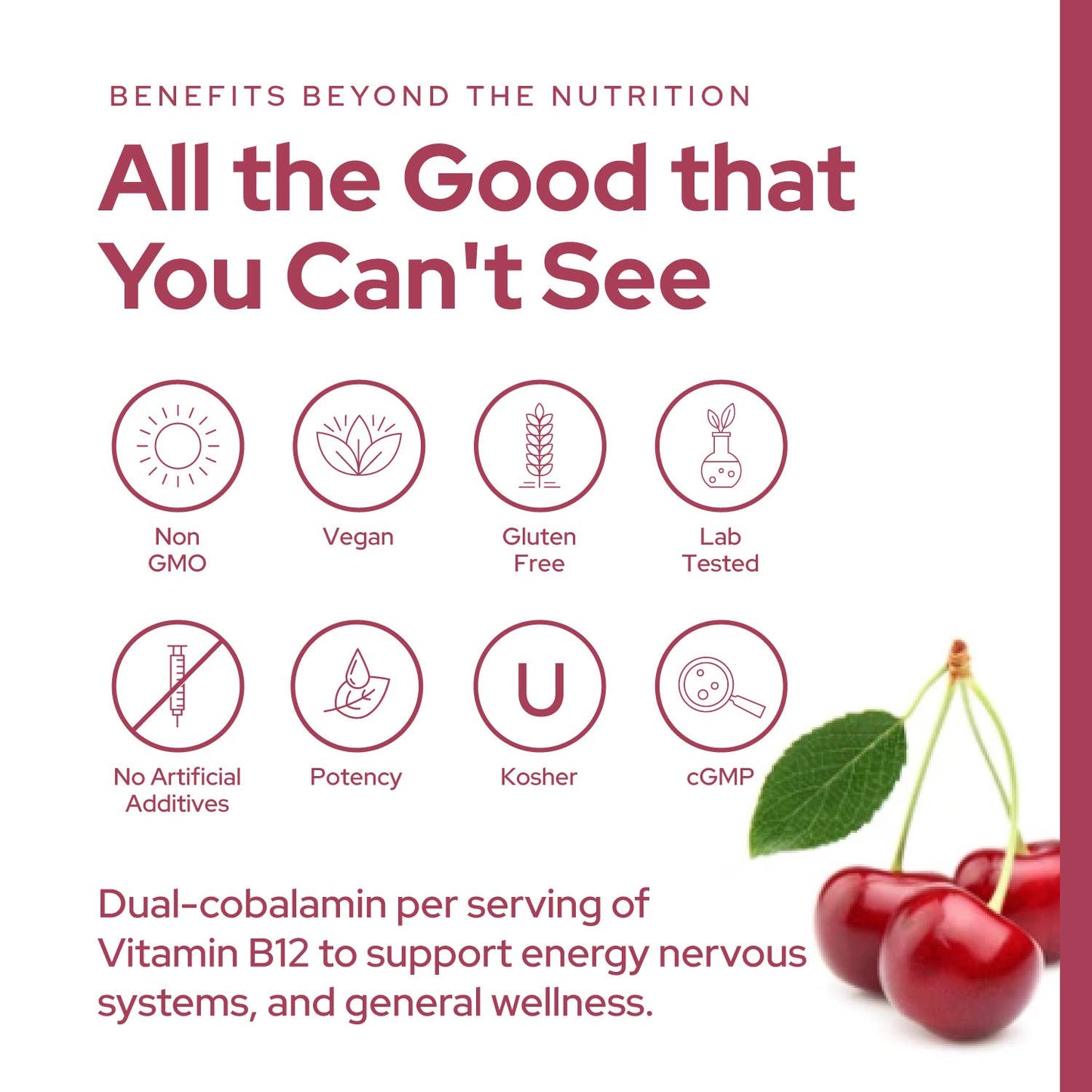 Vitamin B12 Organic Liquid Drops | Energy Mood, and Memory