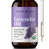 Lavender Essential Oil | Therapeutic Grade | 4oz (120ml): 2oz