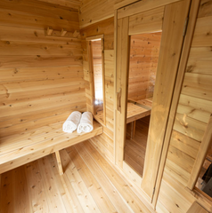 Georgian Cabin Sauna with Changeroom