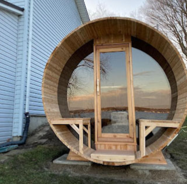 Tranquility Maximum Glass Panes Sauna