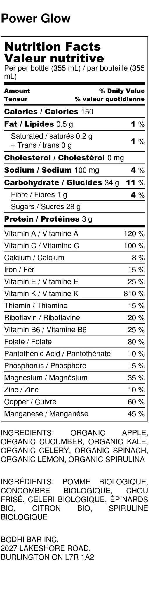 Power Glow -6 pack - Bodhi Bar