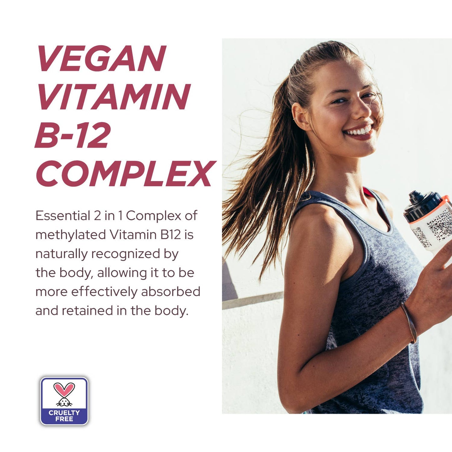 Vitamin B12 Organic Liquid Drops | Energy Mood, and Memory