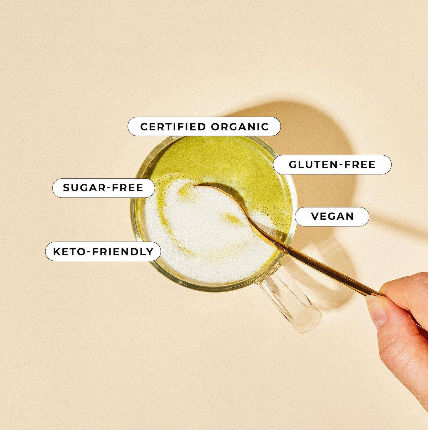 Superfood Latte Powder, Matcha Coconut