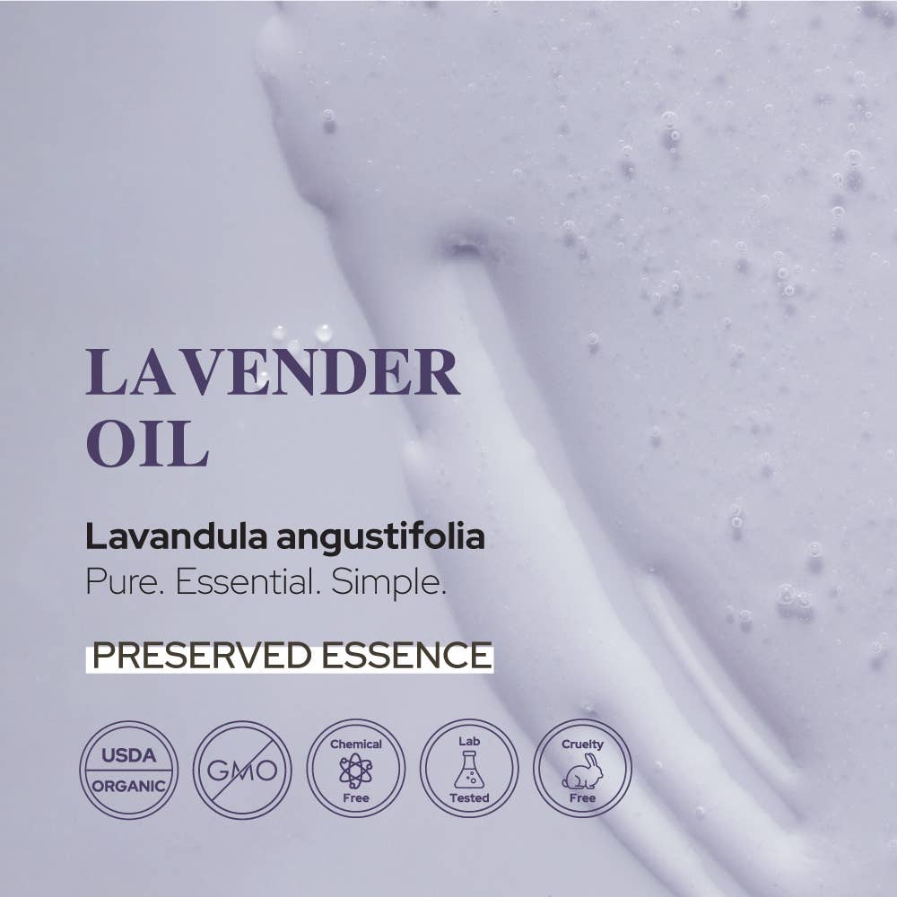 Lavender Essential Oil | Therapeutic Grade | 4oz (120ml): 2oz
