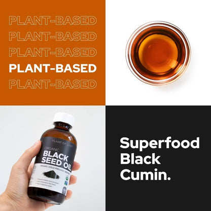 Black Seed Oil| Pure Plant-Based - Nigella Sativa Cumin Seed