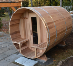 Cedar Barrel Sauna