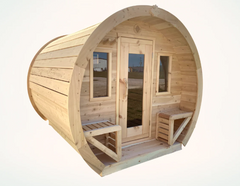 True North Schooner Outdoor Sauna – Red Cedar, White Cedar, Pine Wood