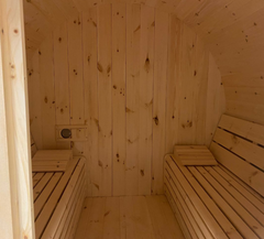 True North Outdoor Barrel Sauna