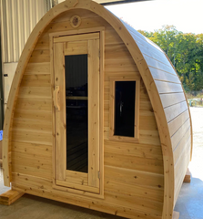 True North Large Pod Outdoor Sauna