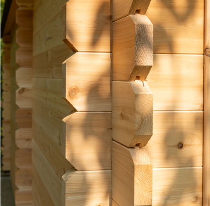 Georgian Cabin Sauna with Changeroom