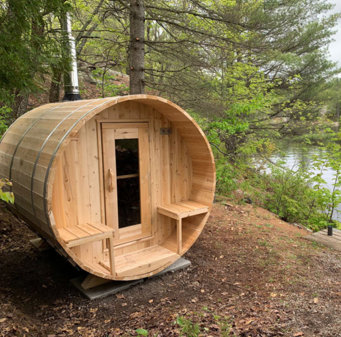Serenity Barrel Sauna