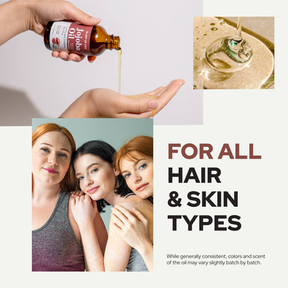 Jojoba Oil | Organic | Skin, Hair, DIY | 100% Pure | Size: 4oz