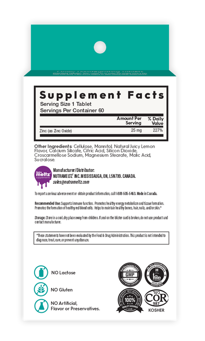 Zinc 25 mg
