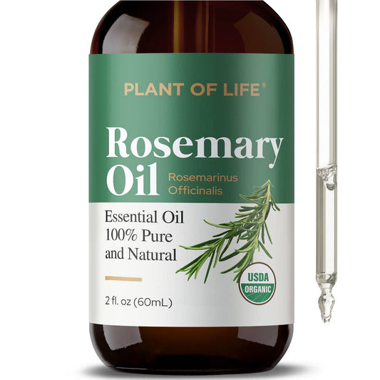Rosemary Essential Oil for Aromatherapy Hair, Skin, & Nails: 2oz