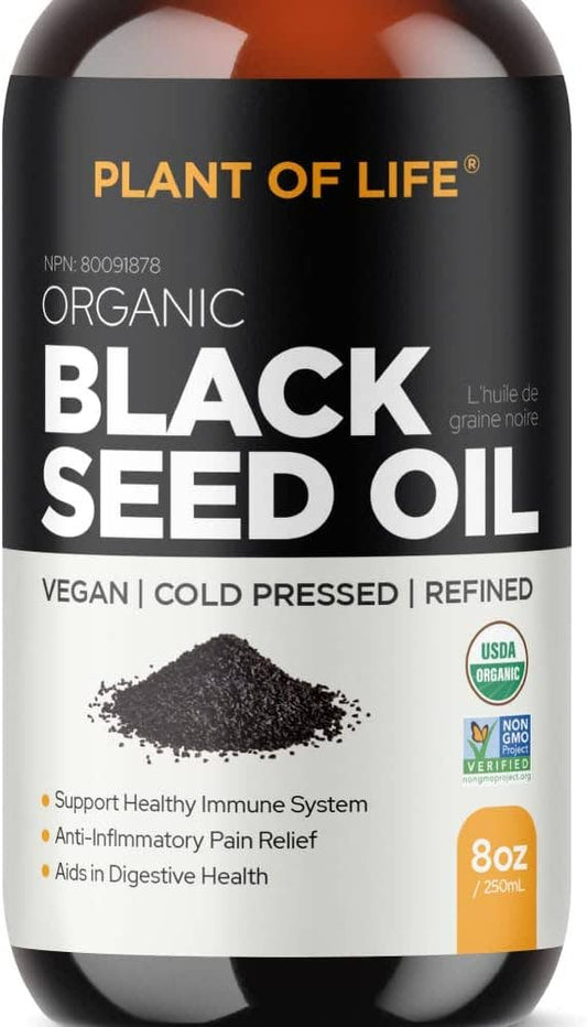Black Seed Oil| Pure Plant-Based - Nigella Sativa Cumin Seed
